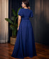 Bustier Detailed Two Layered Sleeve Maxi